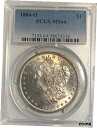  アンティークコイン コイン 金貨 銀貨  1884-O PCGS MS64 Morgan Silver Dollar Silver Coin