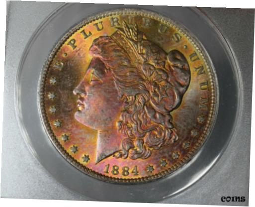 1884 O $1 ANACSMS 66 ⡼ С $1ߥ Хƥ إå ȡ!1884 O $1 ANACS, MS...