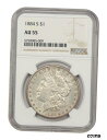 yɔi/iۏ؏tz AeB[NRC  1884-S $1 NGC AU55 - Key Date from San Francisco - Morgan Silver Dollar [] #sot-wr-010256-4257