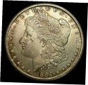  アンティークコイン コイン 金貨 銀貨  1884-CC Carson City Morgan Silver Dollar Choice Uncirculated some color toning