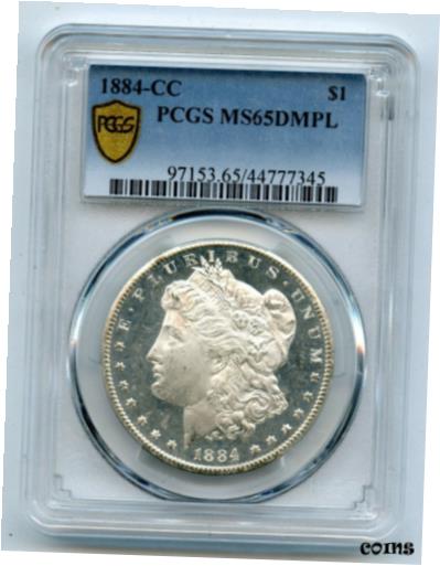 yɔi/iۏ؏tz AeB[NRC  1884-CC $1 Morgan Silver Dollar PCGS MS 65 DMPL [] #sot-wr-010256-4892