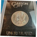  アンティークコイン コイン 金貨 銀貨  1884 CC Carson City GSA Morgan Silver Dollar Box/COA Uncirculated - DC32