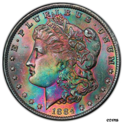 ڶ/ʼݾڽա ƥ Ų Toned 1884-O Morgan Dollar PCGS MS65. ABSOLUTE MONSTER TONING! INSANITY! [̵] #oot-wr-010256-573