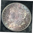 【極美品/品質保証書付】 アンティークコイン コイン 金貨 銀貨 [送料無料] 1884-O Morgan Silver Dollar - Toned Uncirculated - High Quality Scans #E190