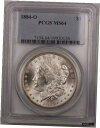  アンティークコイン コイン 金貨 銀貨  1884-O US Morgan Silver Dollar Coin $1 PCGS MS-64 Lightly Toned Rim BR3 B