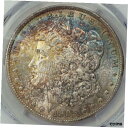 yɔi/iۏ؏tz AeB[NRC RC   [] 1885 o PCGS MS63 Original Colorful Toned Morgan Dollar BU UNC MONSTER (DR)