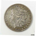 1885 P US ミント モーガン シルバー $1 ドル コイン ~ 非常に上質 + ~ 送料無料1885 P US Mint Morgan Silver $...