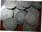 【極美品/品質保証書付】 アンティークコイン コイン 金貨 銀貨 [送料無料] Morgan Silver Dollar 1878-1921 US $1 Coin 90% Silver Bullion Culls Invest