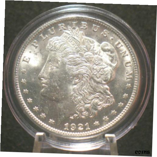 ڶ/ʼݾڽա ƥ    [̵] 1921 U.S.Morgan Silver Dollar $1Uncirculated Details 90%Silver 100th Anniversary