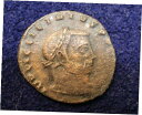 古代ローマ東帝国皇帝リキニウス青銅貨フォリス・ヌムス・ジュピターAncient Roman Eastern Empire emperor Licinius br...