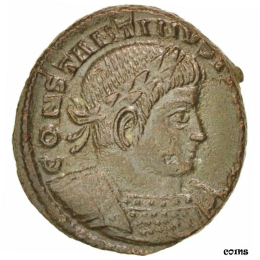  アンティークコイン コイン 金貨 銀貨   Coin, Constantine II, Nummus, Lyons, AU, Copper, RIC:254
