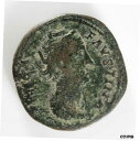 yɔi/iۏ؏tz AeB[NRC RC   [] Roman Coin / Faustina SR. 141 AD / Sestertius / Aeternitas S.C./ c 2.8 / Lot 146