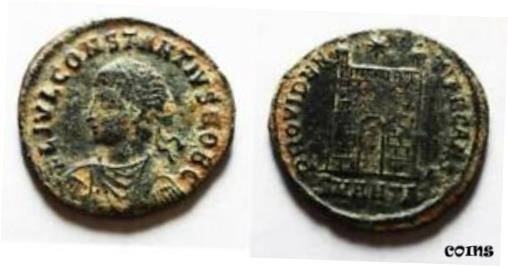 ڶ/ʼݾڽա ƥ    [̵] ZURQIEH -as21814- ORIGINAL DESERT PATINA: CONSTANTIUS II AE 3