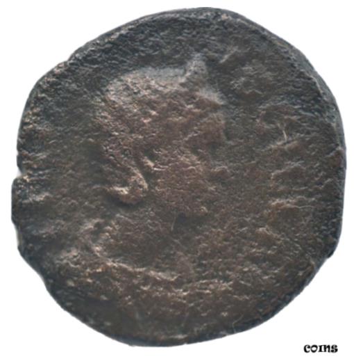 ڶ/ʼݾڽա ƥ    [̵] Herennia Etruscilla AS ROMAN COIN - VF CONDITION - AE 26mm 12 GRAMS