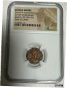 NGC 認定の古代ローマのコイン - ユリアヌス 2 世 (「背教者」) として Caesar 360-363ADNGC CERTIFIED Ancient Roman Coin--Julian II ("the Apostate") as Caesar 360-363AD