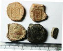 ZURQIEH -AS25667- 5個ロット: 古代ローマのテラコッタ・ブラエ。西暦 200 〜 300 年ZURQIEH -AS25667- LOT OF ...