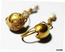 ZURQIEH -as23712- 古代ローマのゴールドイヤリング。パール付き。西暦 200 〜 300 年ZURQIEH -as23712- ANCIENT ...