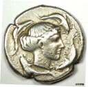 yɔi/iۏ؏tz AeB[NRC  Sicily Syracuse AR Tetradrachm Silver Greek Coin 450 BC - VF (Very Fine) [] #scf-wr-010424-42