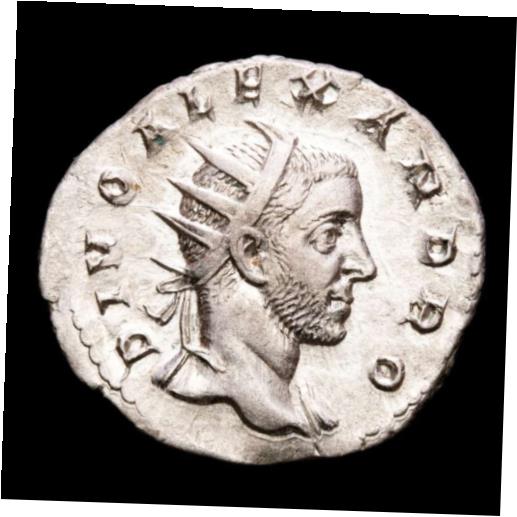 【極美品/品質保証書付】 アンティークコイン 硬貨 *Lucernae* Decius Trajan Antoninianus CONSECRATIO. Rome DIVO ALEXANDRO [送料無料] #oof-wr-010425-704