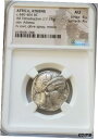 yɔi/iۏ؏tz AeB[NRC  Attica, Athens Tetradrachm NGC AU 4/4 Ancient Silver Athena Coin [] #sct-wr-010427-106