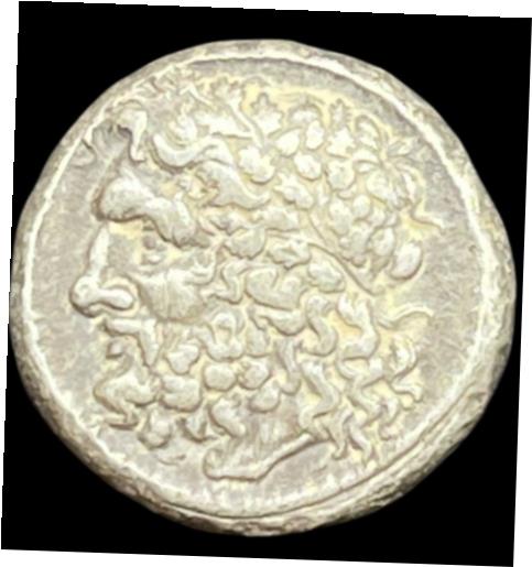 yɔi/iۏ؏tz AeB[NRC RC   [] Wonderful Ancient Greek Posthumous Silver Drachm Coin Circa 322 - 275 B.C 8 gr