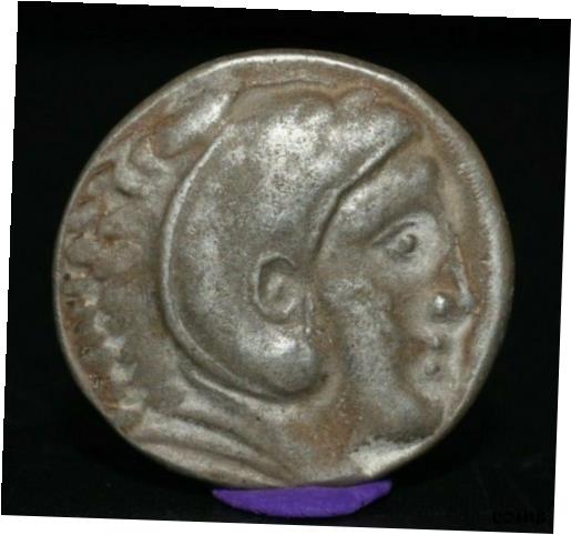  アンティークコイン コイン 金貨 銀貨  Ancient Greek Alexander the Great Posthumous AR Tetradrachm Coin Ca. 330-320 BC