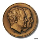 yɔi/iۏ؏tz AeB[NRC RC   [] US Mint Nixon and Agnew Inaugural Medal 1969 Bronze 70 mm