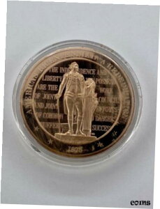 1975年 アメリカ建国200周年 再献金ブロンズアートメダル フランクリンミントコイン1975 America's Bicentennial A Rededication BRONZE Art Medal Franklin Mint Coin