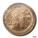フランクリンミント 米国サンフランシスコ地震の歴史 1906 45mm プルーフ ブロンズ メダFranklin Mint History of US San Francisco Earthquake 1906 45mm Proof Bronze Meda