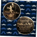 【極美品/品質保証書付】 アンティークコイン コイン 金貨 銀貨 送料無料 Fiddler on the Roof Bronze Medal t1252