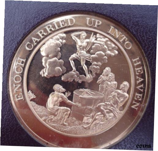 ڶ/ʼݾڽա ƥ    [̵] *Thomason Medallic Bible 5: ENOCH CARRIED UP INTO HEAVEN. Franklin Mint Bronze