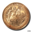 フランクリンミント 米国ミズーリ妥協の歴史 1820 45mm プルーフ ブロンズメダルFranklin Mint History of US Missouri Compromise 1820 45mm Proof Bronze Medal(3)