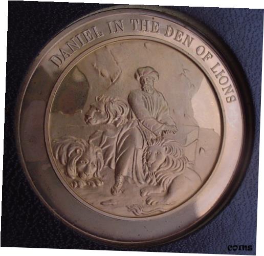 ڶ/ʼݾڽա ƥ    [̵] Thomason Medallic Bible 51: DANIEL IN THE DEN OF LIONS Raphael. Franklin Mint