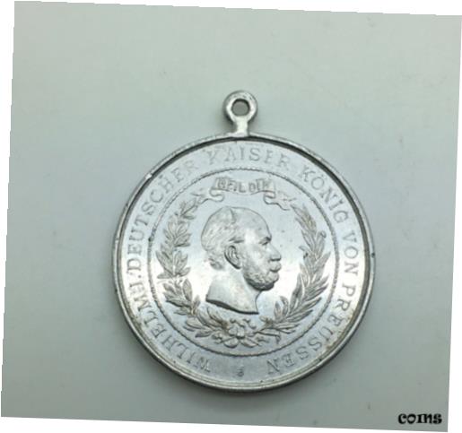 ڶ/ʼݾڽա ƥ    [̵] German Empire Prussia Medal Wilhelm I 1797-1897 Centenary Commemorative Medal