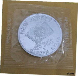 ニュージャージー州旗の花バイオレット シール ロジャー ウィリアムズ ミント コインNew Jersey State Flag Flower Violet Sealed Roger Williams Mint Coin