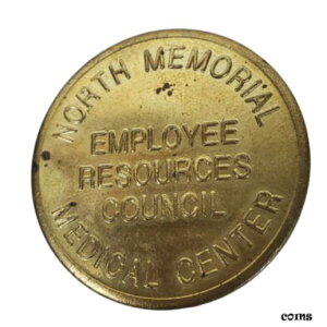 ヴィンテージ ノース メモリアル メディカル センターの無料ドリンク トークン コインの従業員リソースVintage North Memorial Medical Center Free Drink Token Coin Employee Resources