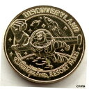 【極美品/品質保証書付】 アンティークコイン コイン 金貨 銀貨 送料無料 FRANCE Monnaie de Paris DISNEYLAND-DISCOVERYLAND 2009 Medal 34mm Brass. E19.5