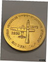 【極美品/品質保証書付】 アンティークコイン コイン 金貨 銀貨 送料無料 1972 Convair General Dynamics Medal San Diego Aerospace Gold Tone Mint 1.5” Dia.