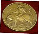 ギリシャ ヨーロッパ ゼウスに誘拐された 真鍮メダル 40mm ギリシャ教育省Greece Europe Abducted by Zeus Brass Medal 40mm Greek Ministry of Education(3)