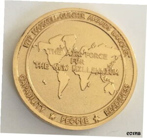 マクスウェル・ガンター賞晩餐会空軍、ニューミレニアムコインメダルを受賞Maxwell Gunter Award Banquet Air Force For The New Millennium Coin Medal
