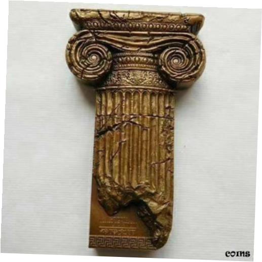 ڶ/ʼݾڽա ƥ    [̵] China Shanghai Mint Brass Medal Ancient Greek and roman columns Medal 68*113MM