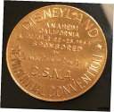 【極美品/品質保証書付】 アンティークコイン コイン 金貨 銀貨 送料無料 California State Numismatic Association CSNA Disneyland Orange C Coin Club Medal