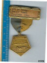 yɔi/iۏ؏tz AeB[NRC RC   [] AN-099 Playland, New York, 1940s Swimming Medal Bronze Womens Relay, Brass