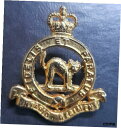 【極美品/品質保証書付】 アンティークコイン コイン 金貨 銀貨 [送料無料] CANADA ONTARIO REGIMENT MILTARY SOLDIER BADGE 3X3.5CM