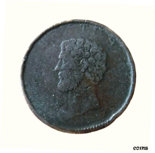 ڶ/ʼݾڽա ƥ    [̵] Great Britain England old coin medal BRUTUS Halfpenny Token Walthamstow Essex