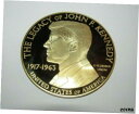 【極美品/品質保証書付】 アンティークコイン コイン 金貨 銀貨 [送料無料] President John F. Kennedy Legacy Civil Rights Commemorative Medal token 70 mm