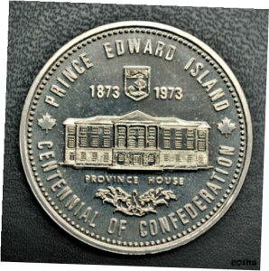 1973 年プリンスエドワードアイランド州連合 100 周年記念白銅メダル1973 Prince Edward Island Centennial of Confederation Cupro-Nickel Medal