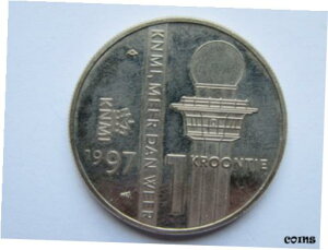 1997 年メダル KNMI オランダ王立気象研究所1 kroontje 1997 medal KNMI Royal Netherlands Meteorological Institute