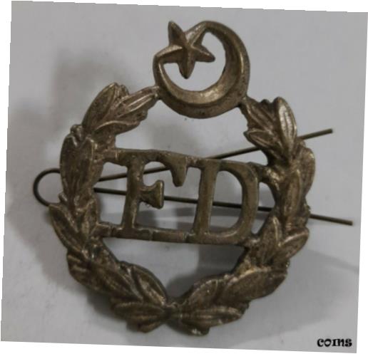 ŤѥʼΥХå F.D 3.5X4.00CMOLD PAKISTAN MILTARY SOLDIER BADGE F.D 3.5...