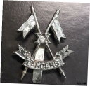 【極美品/品質保証書付】 アンティークコイン コイン 金貨 銀貨 [送料無料] OLD PAKISTAN XX LANCERS MILTARY SOLDIER BADGE 5X3.00CM